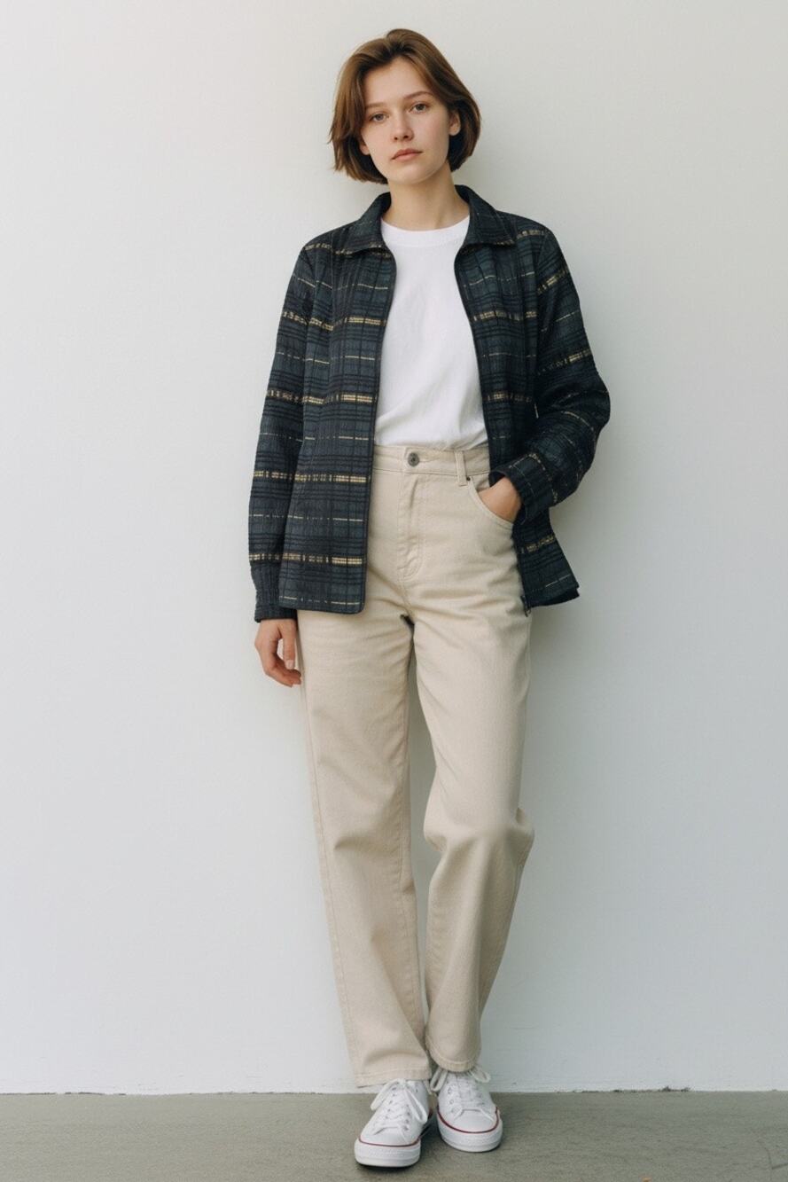 CJ Banks Plaid Jacket New with Tags 1X